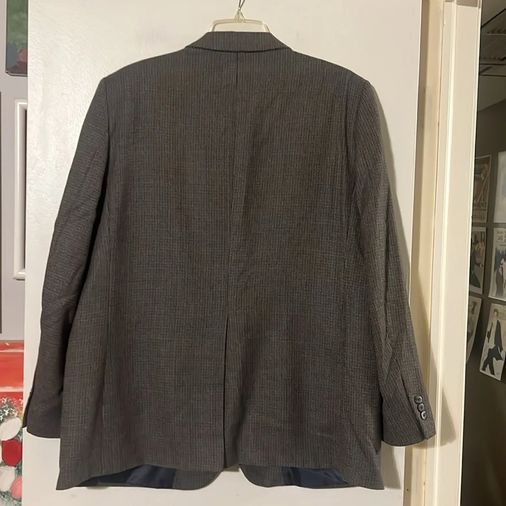 Petrocelli multi color 100% wool men’s single breasted sport coat